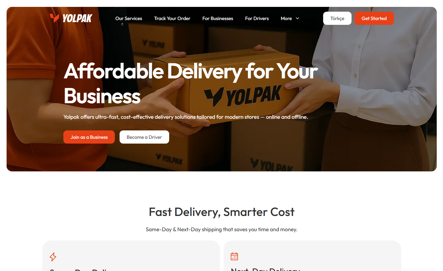 Yolpak Landing Page
